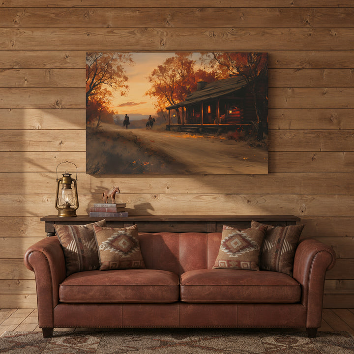 Autumn’s Gold - Canvas - Texas Cowboy Creations