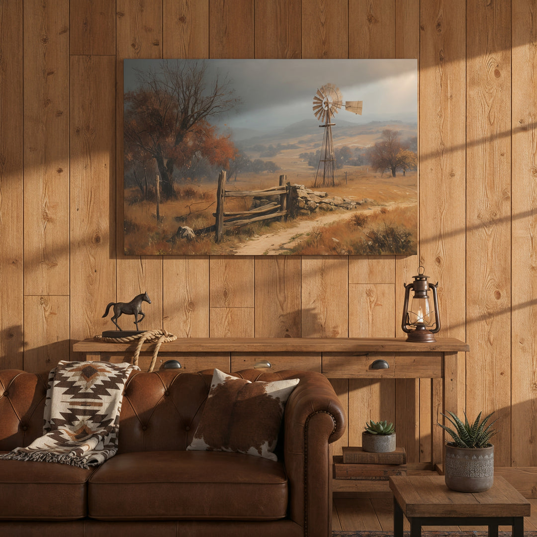Balcones Autumn - Canvas - Texas Cowboy Creations