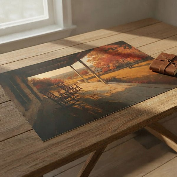 Amber Hush | Fine Art Print - Poster - Texas Cowboy Creations