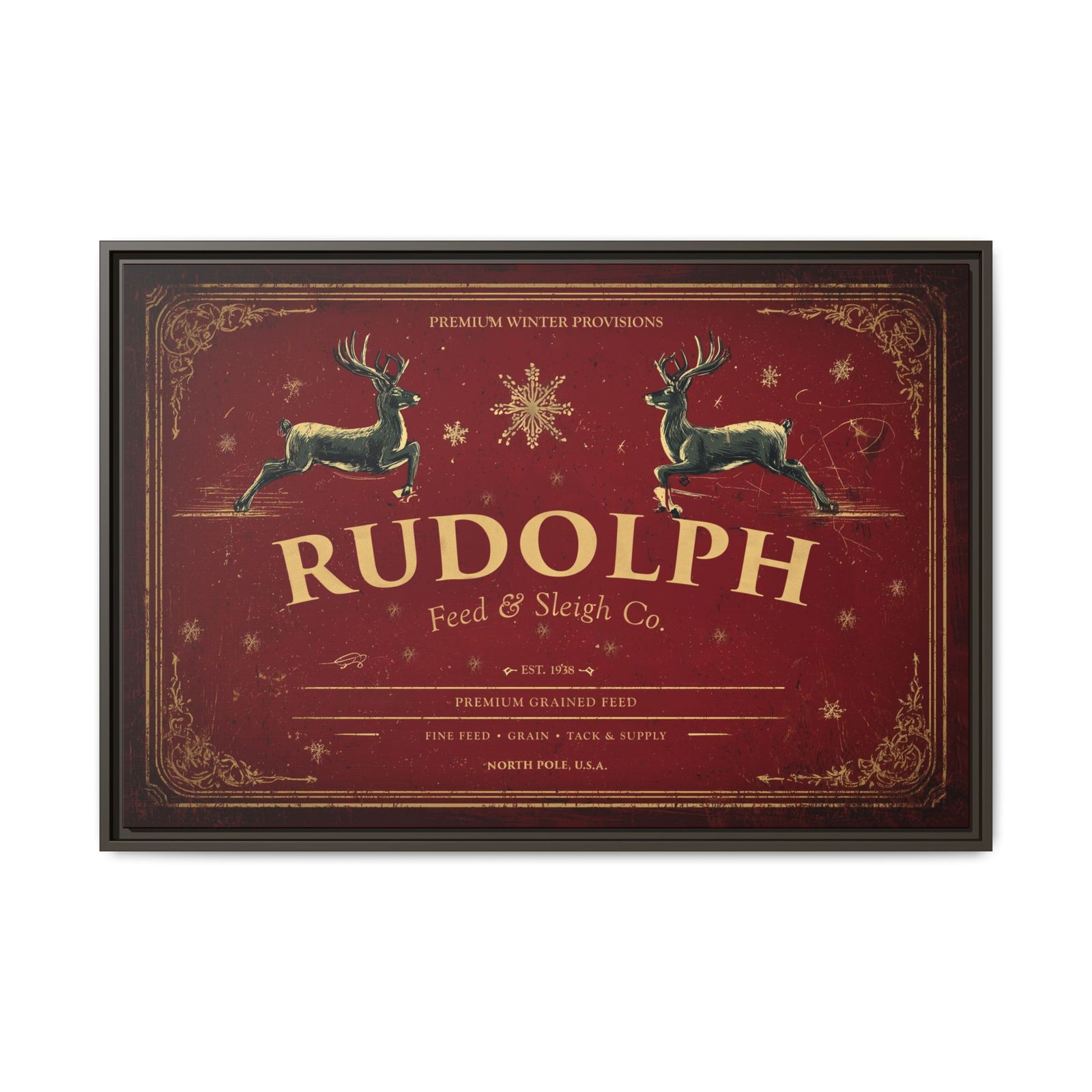 Rudolph Feed & Sleigh Co. - Texas Cowboy Creations