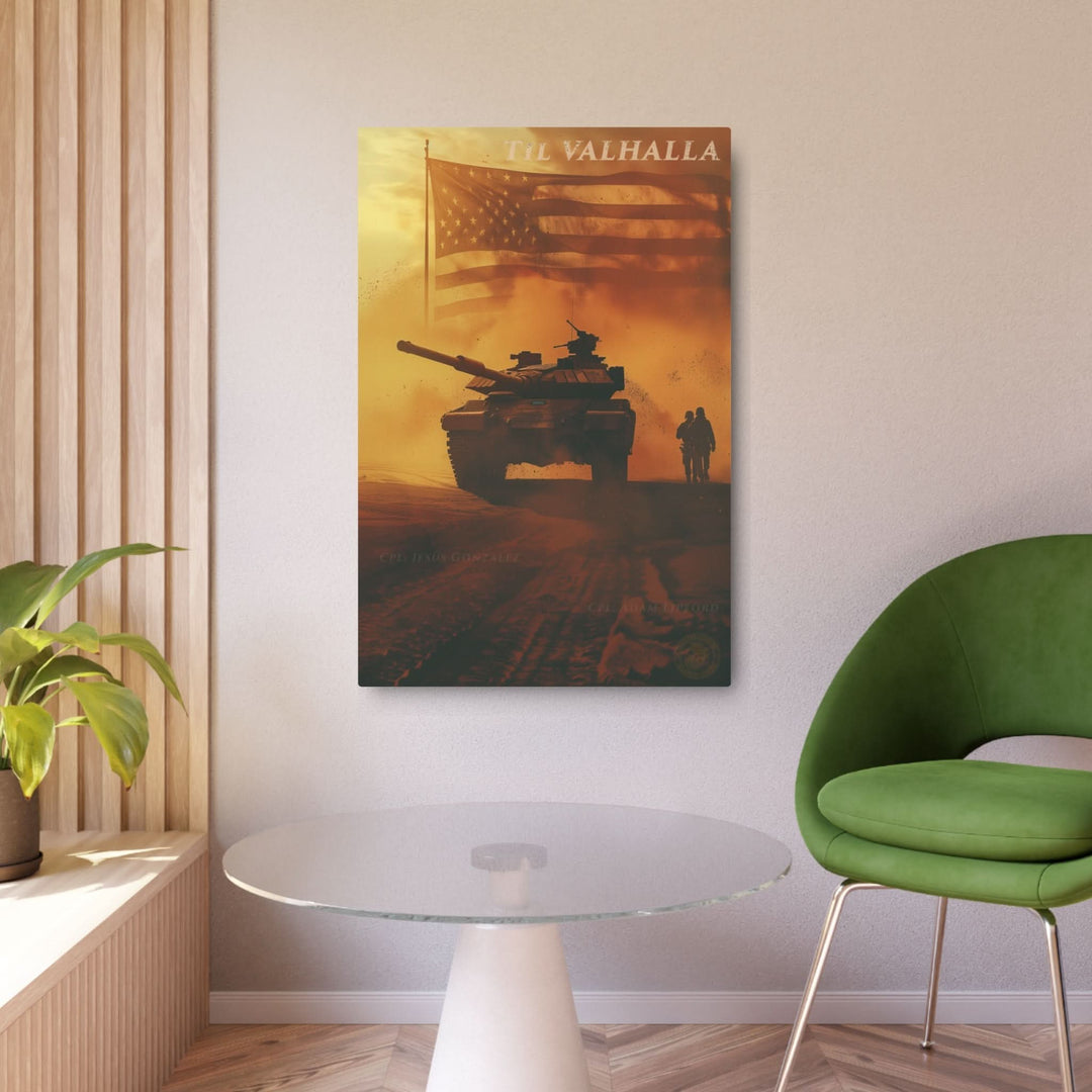 Til Valhalla – Honor &amp; Valor Metal Wall Art - Home Decor - Texas Cowboy Creations