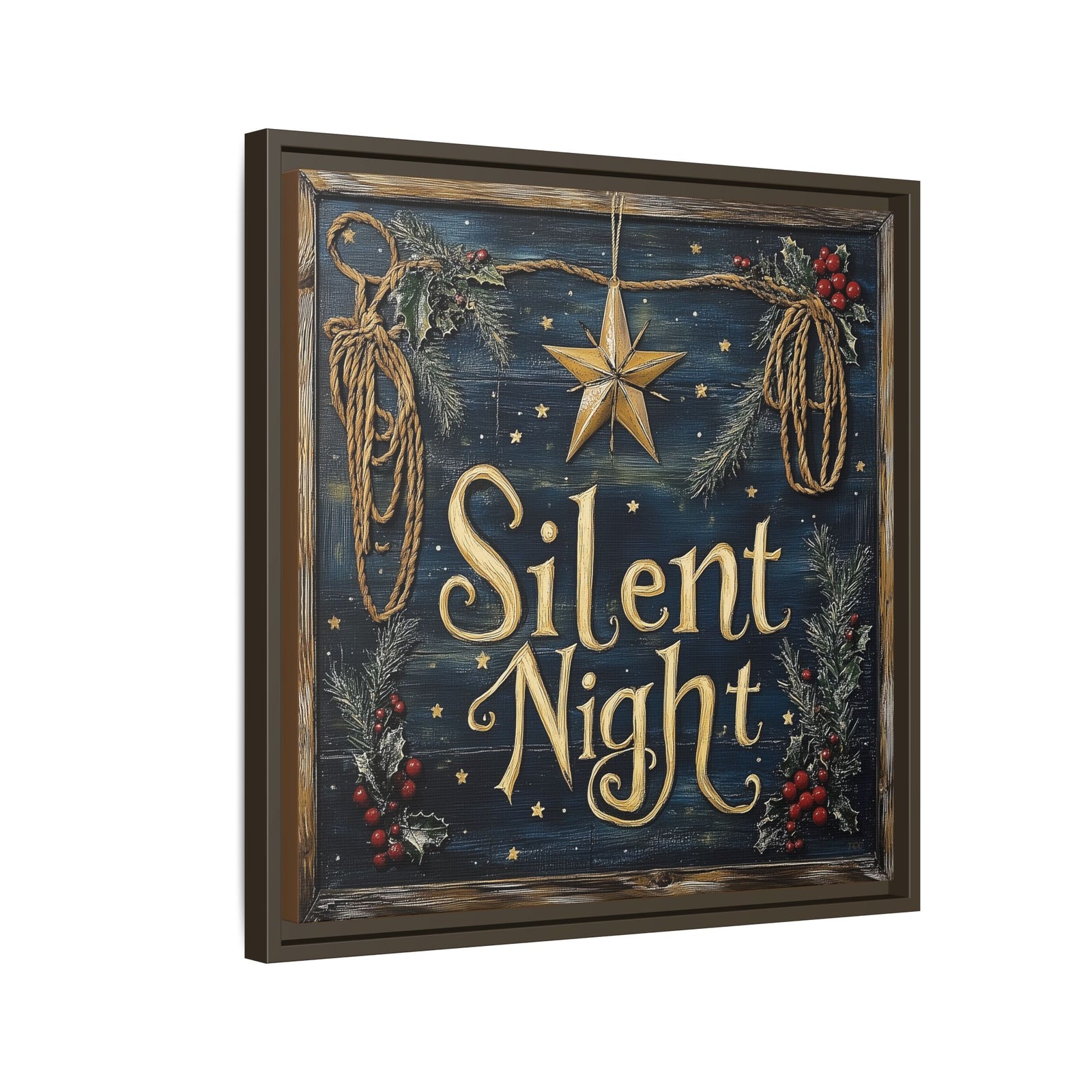 Silent Night - Texas Cowboy Creations