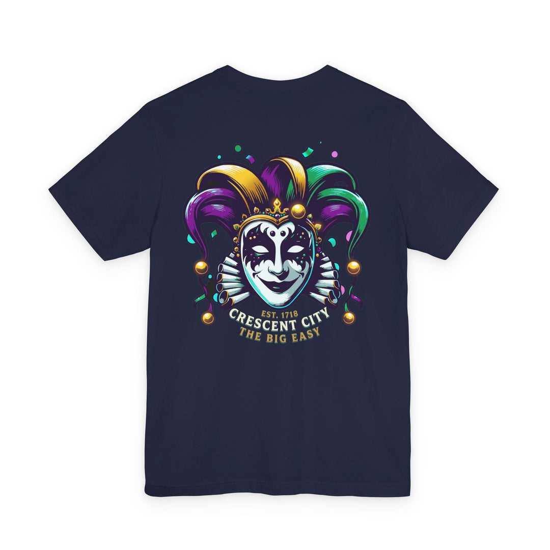Mardi Gras Jester — New Orleans Carnival Tee - T-Shirt - Texas Cowboy Creations