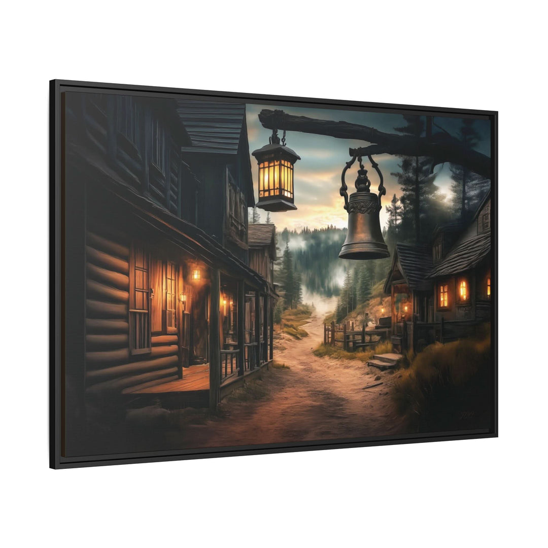 Dusty Trails and Evening Bells - Canvas - Texas Cowboy Creations