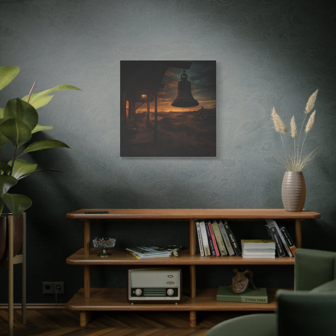 Echoes of the Frontier - Square Canvas - Texas Cowboy Creations