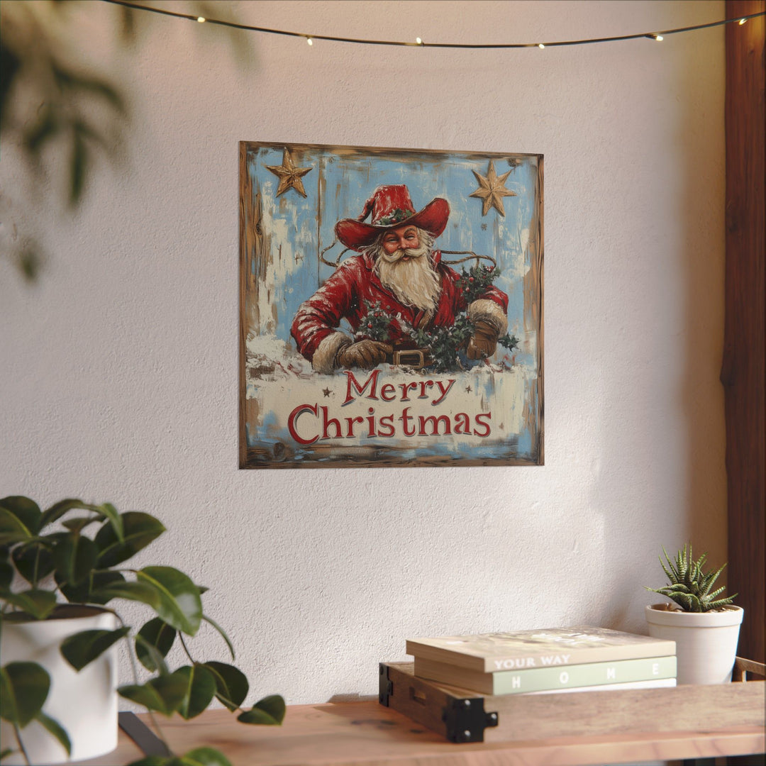 Cowboy Claus | Fine Art Print