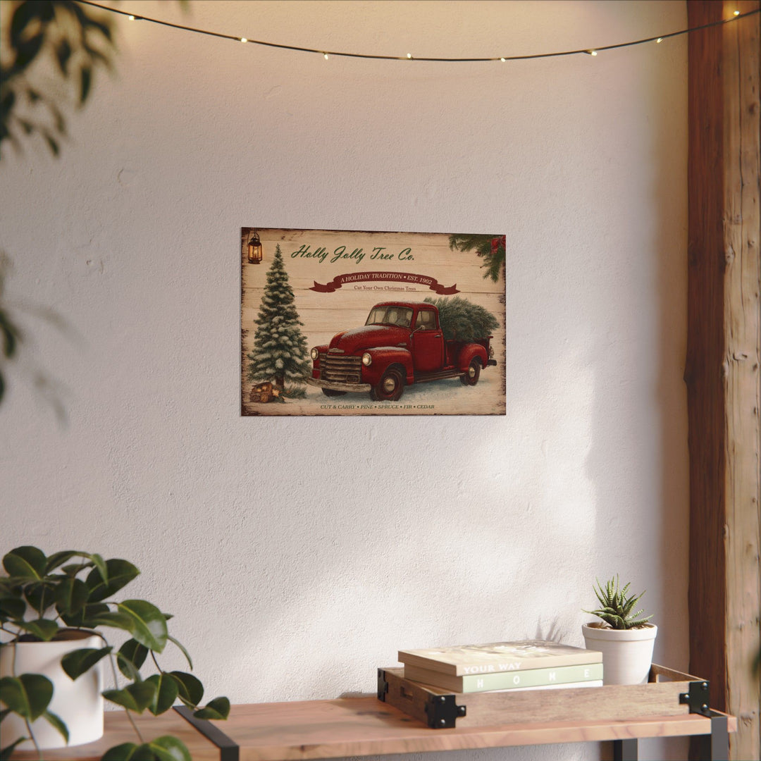 The Holly Jolly Tree Co. | Christmas | Fine Art Print