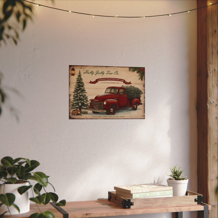 The Holly Jolly Tree Co. | Christmas | Fine Art Print