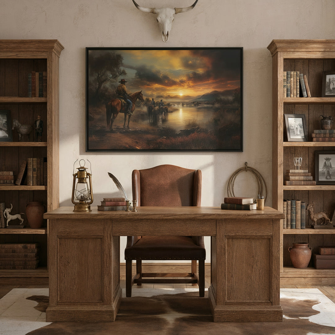 Keepers of the Legacy - Canvas - Texas Cowboy Creations