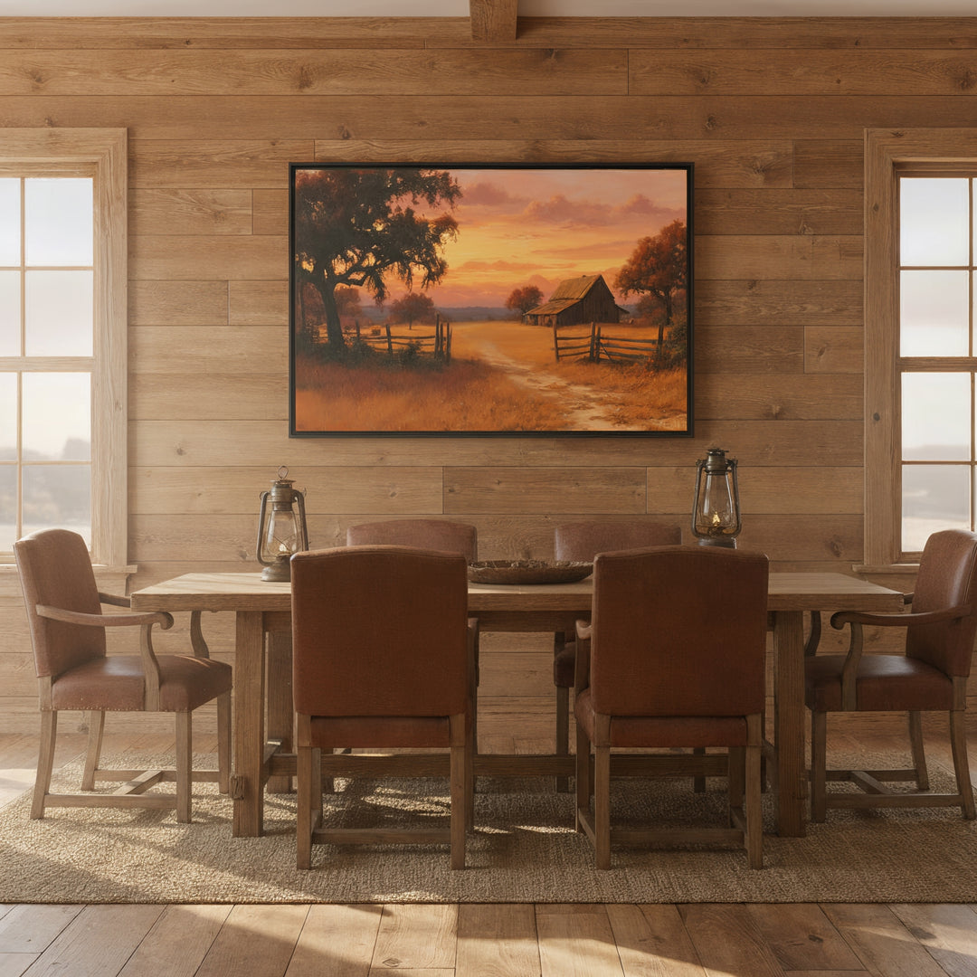 Where Time Rests - Canvas - Texas Cowboy Creations