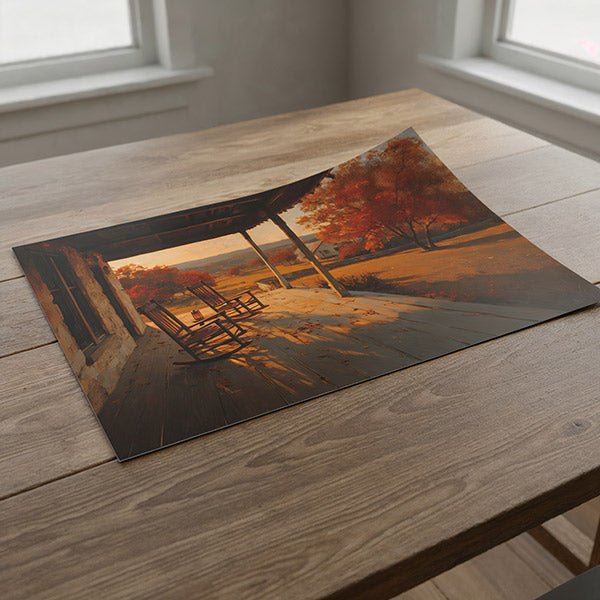 Amber Hush | Fine Art Print - Poster - Texas Cowboy Creations