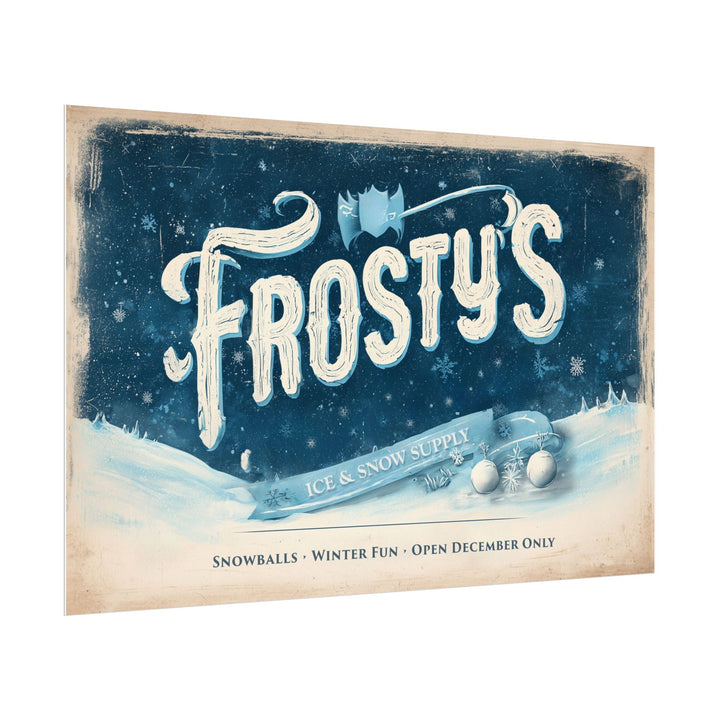 Frosty’s Ice & Snow Supply | Fine Art Print