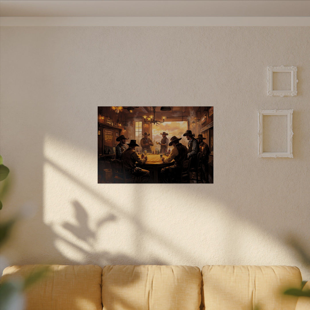 Cards and Cowboys | Fine Art Print