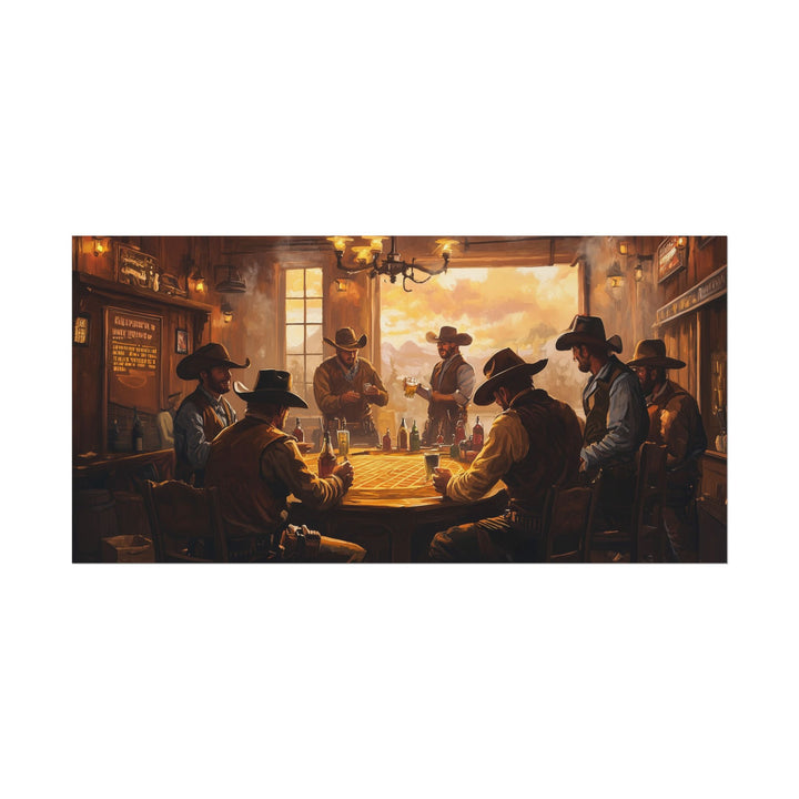 Cards and Cowboys | Fine Art Print
