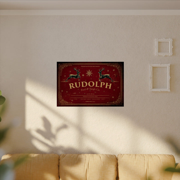 Rudolph Feed & Sleigh Co. | Fine Art Print