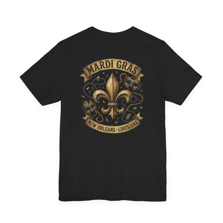 Mardi Gras Fleur - de - Lis Tee | New Orleans, Louisiana - T-Shirt - Texas Cowboy Creations