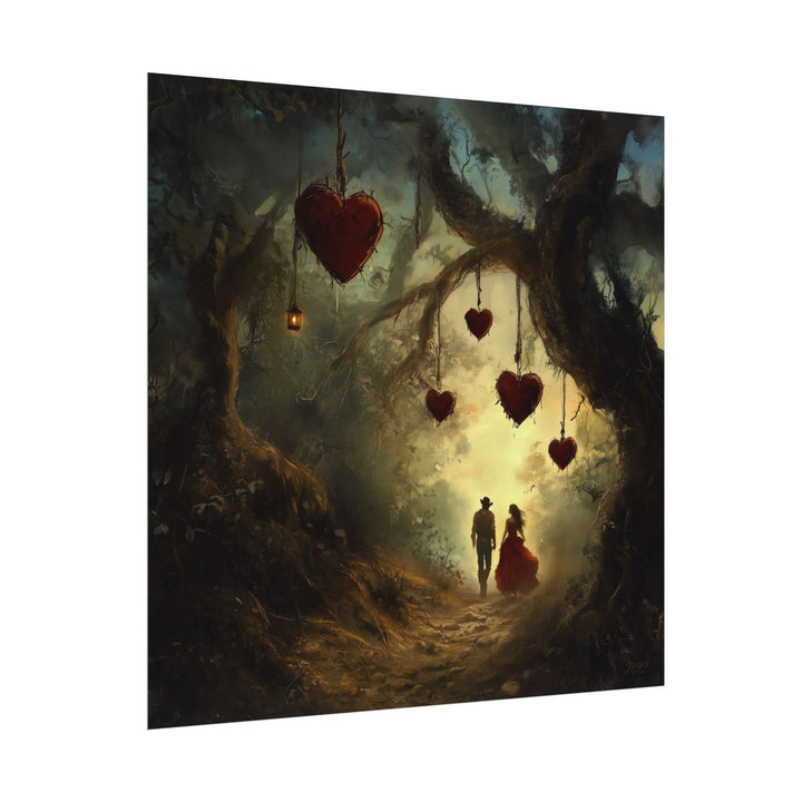 Trail of Hearts | Fine Art Print - Poster - Texas Cowboy Creations