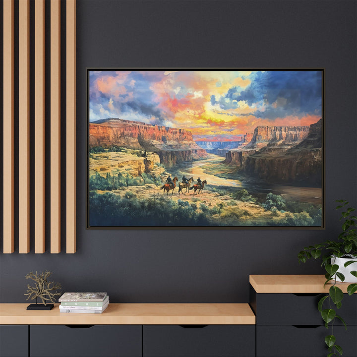 Riders Beneath the Painted Sky - Texas Cowboy Creations