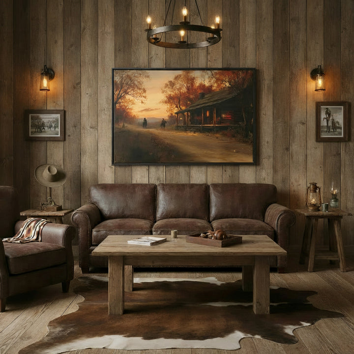 Autumn’s Gold - Canvas - Texas Cowboy Creations