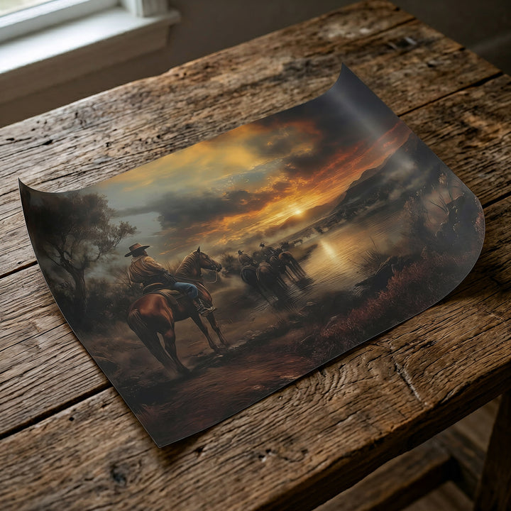 Keepers of the Legacy | Fine Art Print - Poster - Texas Cowboy Creations