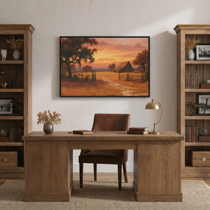 Where Time Rests - Canvas - Texas Cowboy Creations