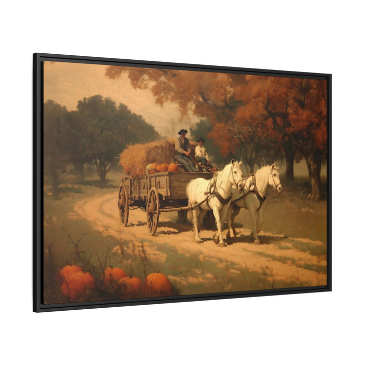 Fathers & Sons, Autumn Ride - Canvas - Texas Cowboy Creations
