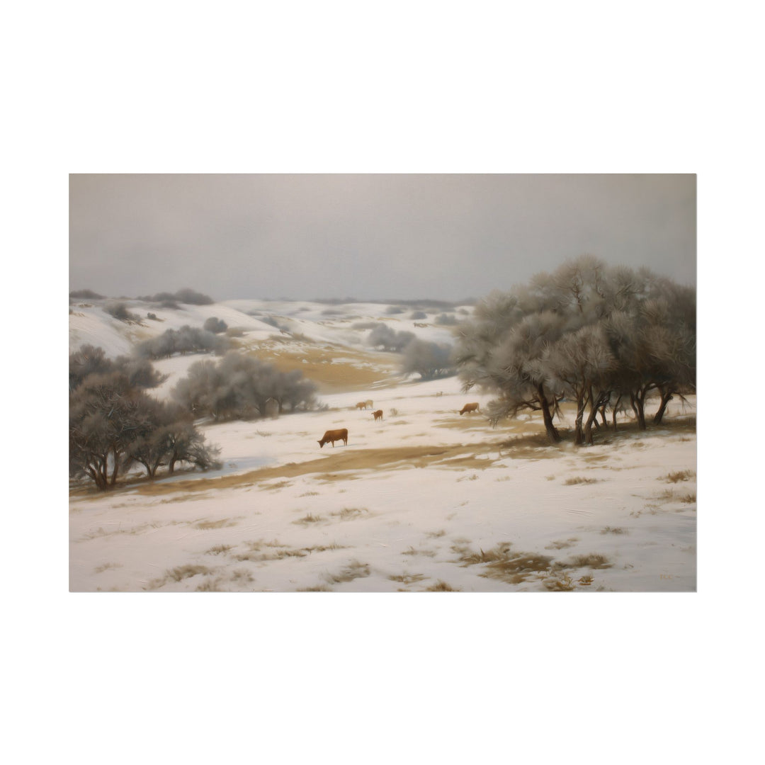 Cold Mornin’ on the Ranch | Fine Art Print