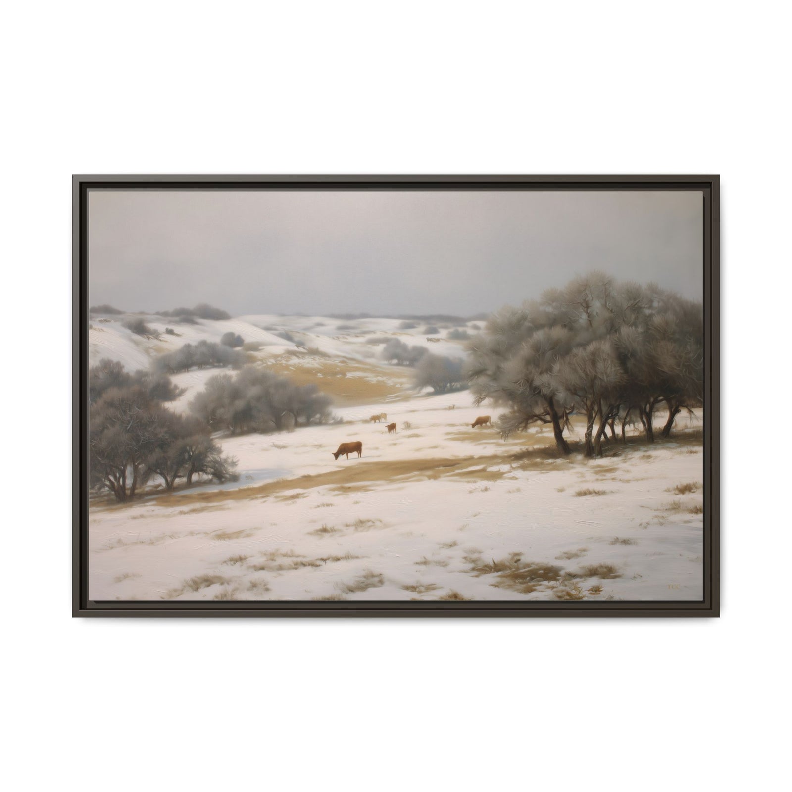 Cold Mornin’ on the Ranch - Texas Cowboy Creations