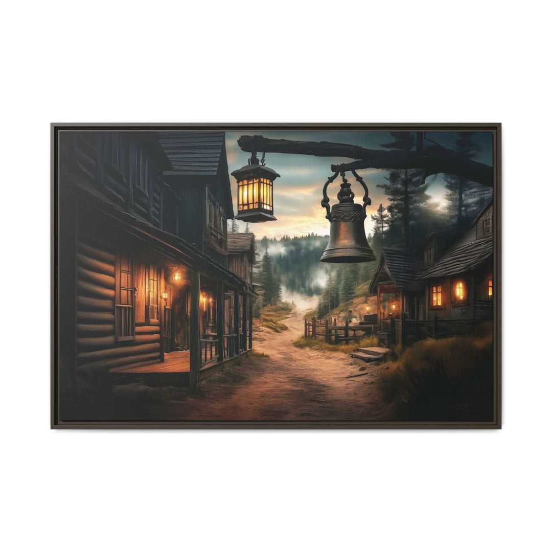Dusty Trails and Evening Bells - Canvas - Texas Cowboy Creations