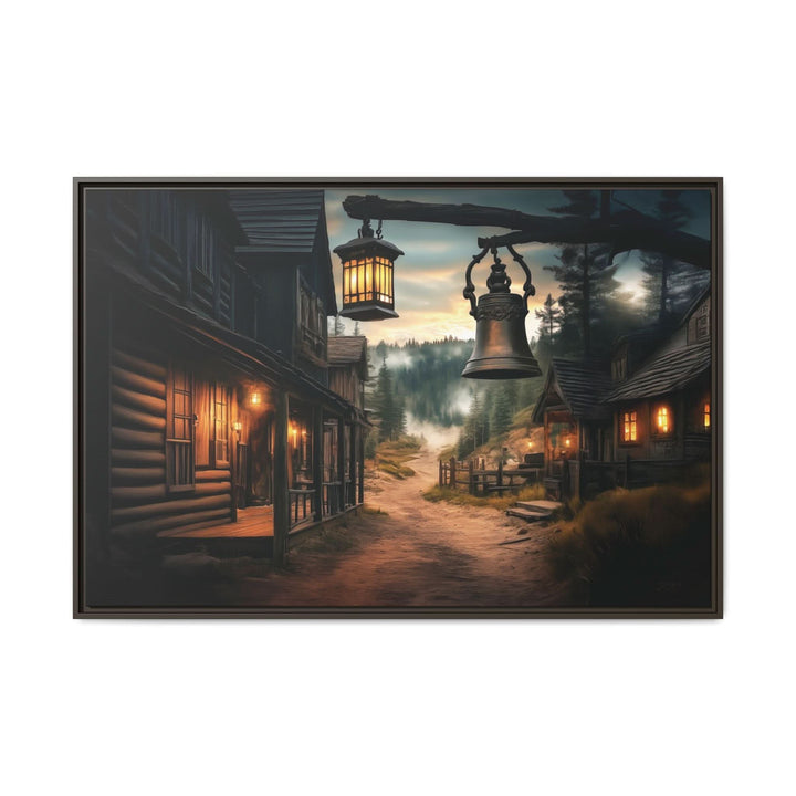 Dusty Trails and Evening Bells - Canvas - Texas Cowboy Creations