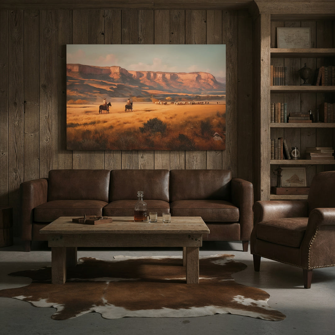 Caprock Drive - Canvas - Texas Cowboy Creations