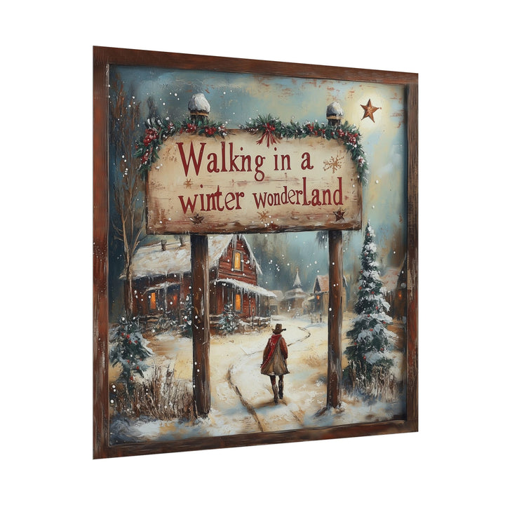 Walking in a Winter Wonderland | Fine Art Print