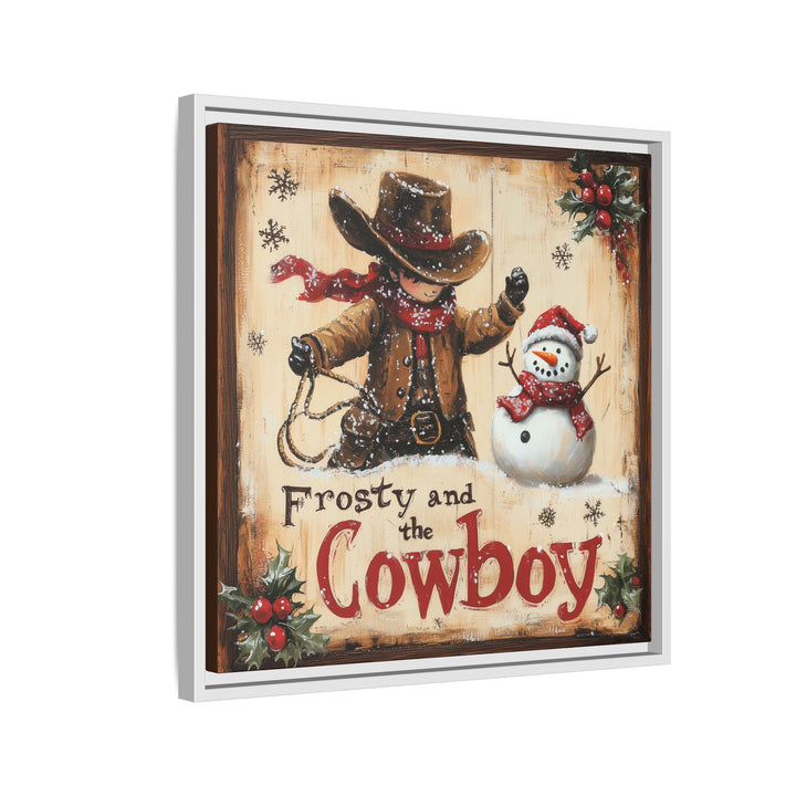 Frosty and the Cowboy - Texas Cowboy Creations