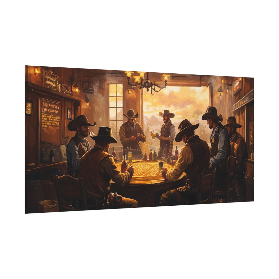 Cards and Cowboys | Fine Art Print