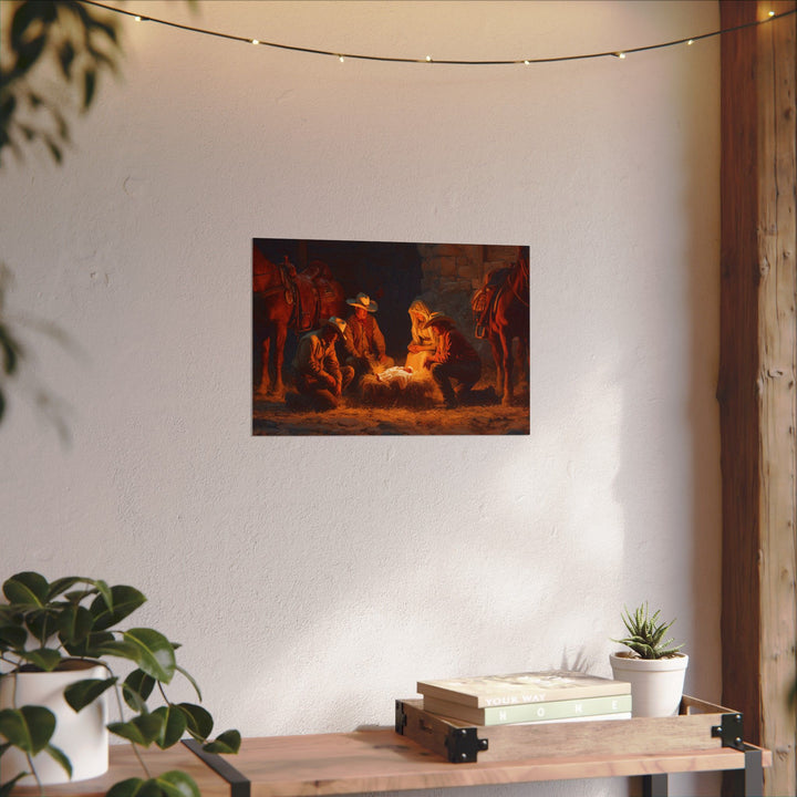 Cowboy Nativity | Fine Art Print