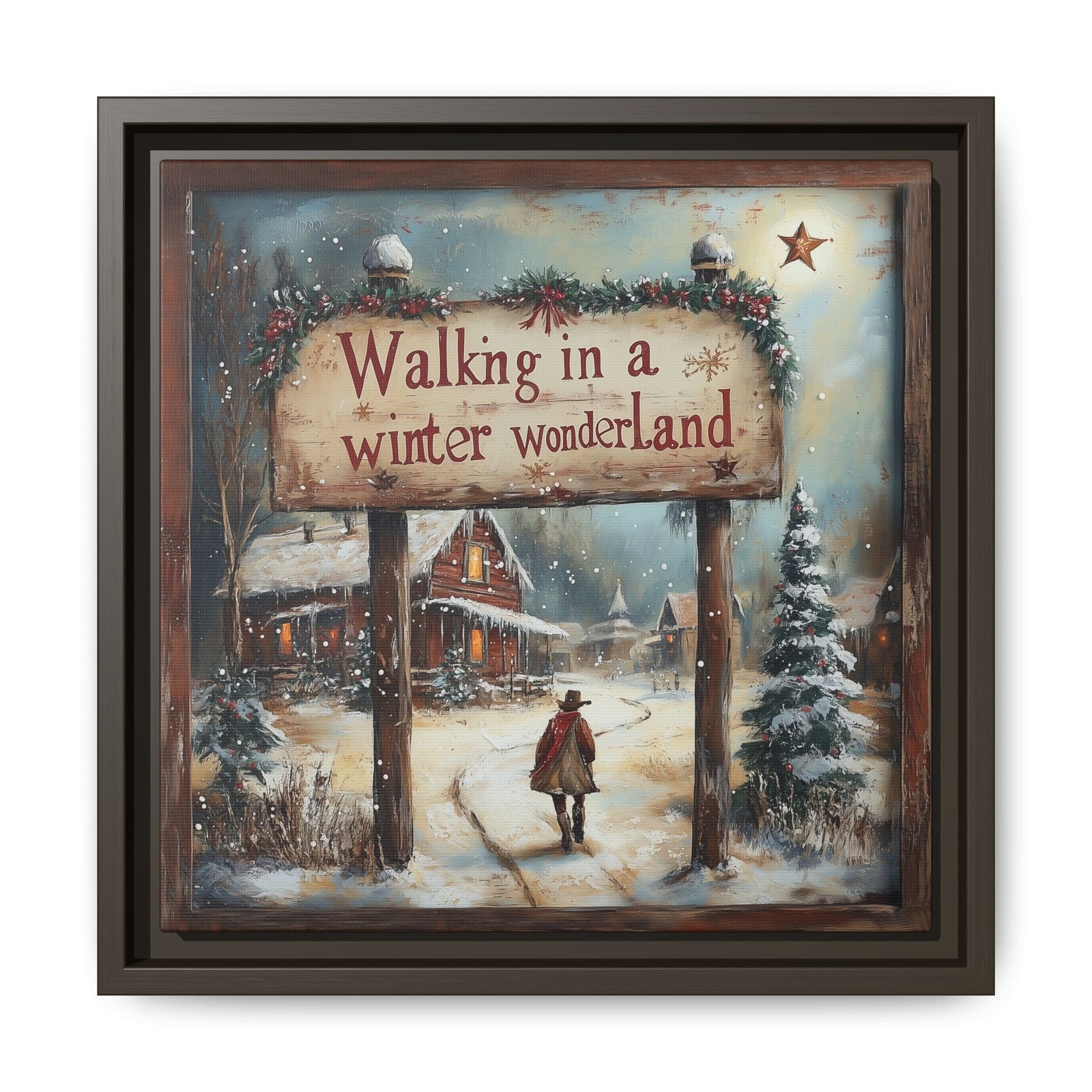 Walking in a Winter Wonderland - Texas Cowboy Creations