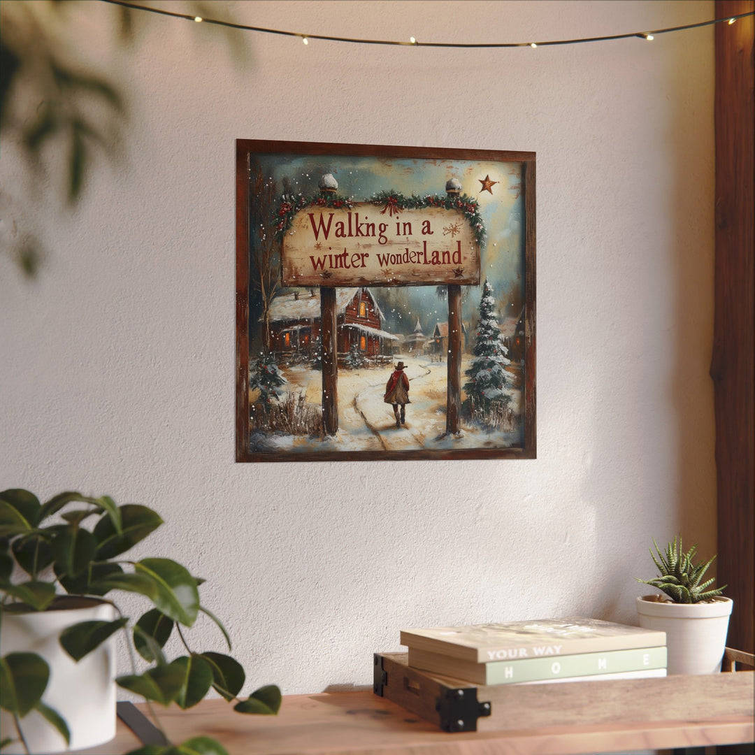 Walking in a Winter Wonderland | Fine Art Print