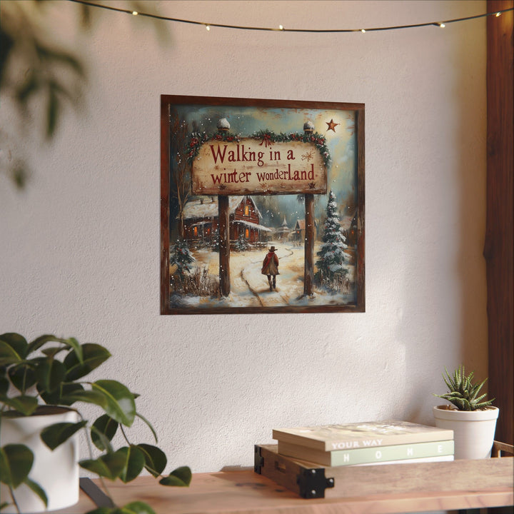 Walking in a Winter Wonderland | Fine Art Print