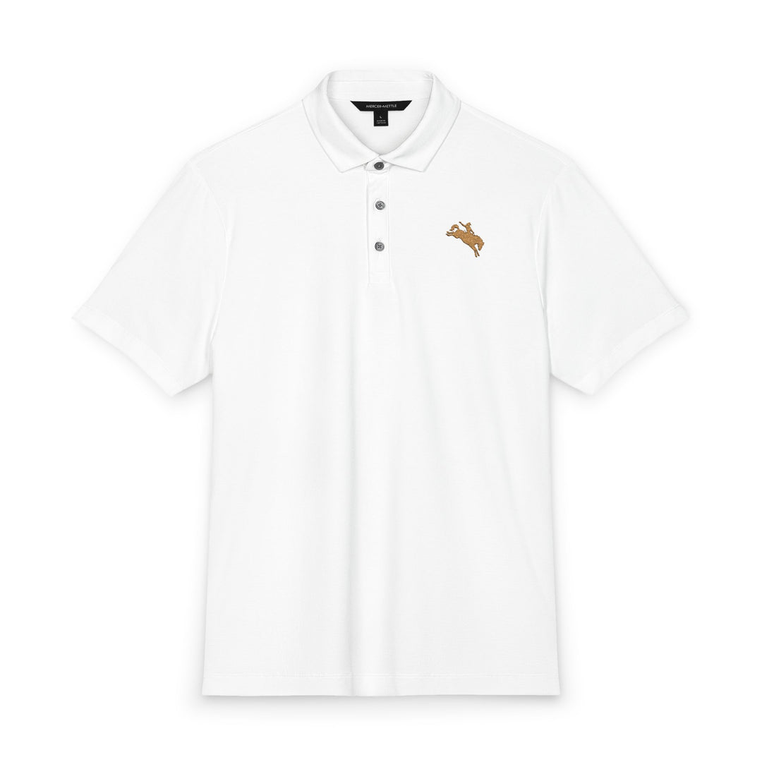 Ride It Out Polo | Gold | 8-Second Apparel