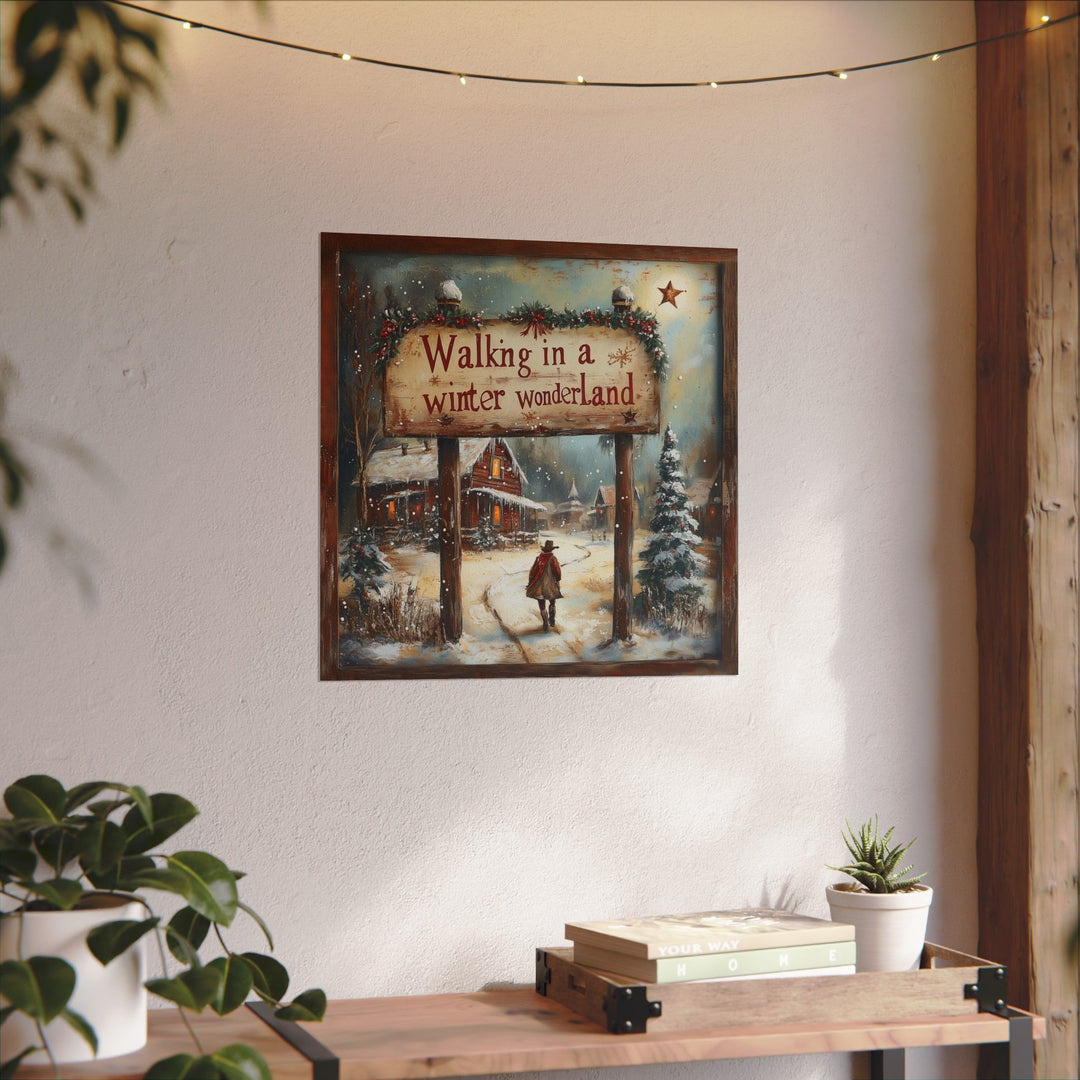 Walking in a Winter Wonderland | Fine Art Print
