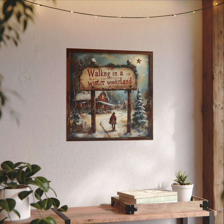 Walking in a Winter Wonderland | Fine Art Print