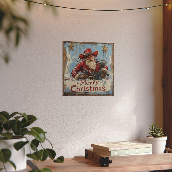 Cowboy Claus | Fine Art Print