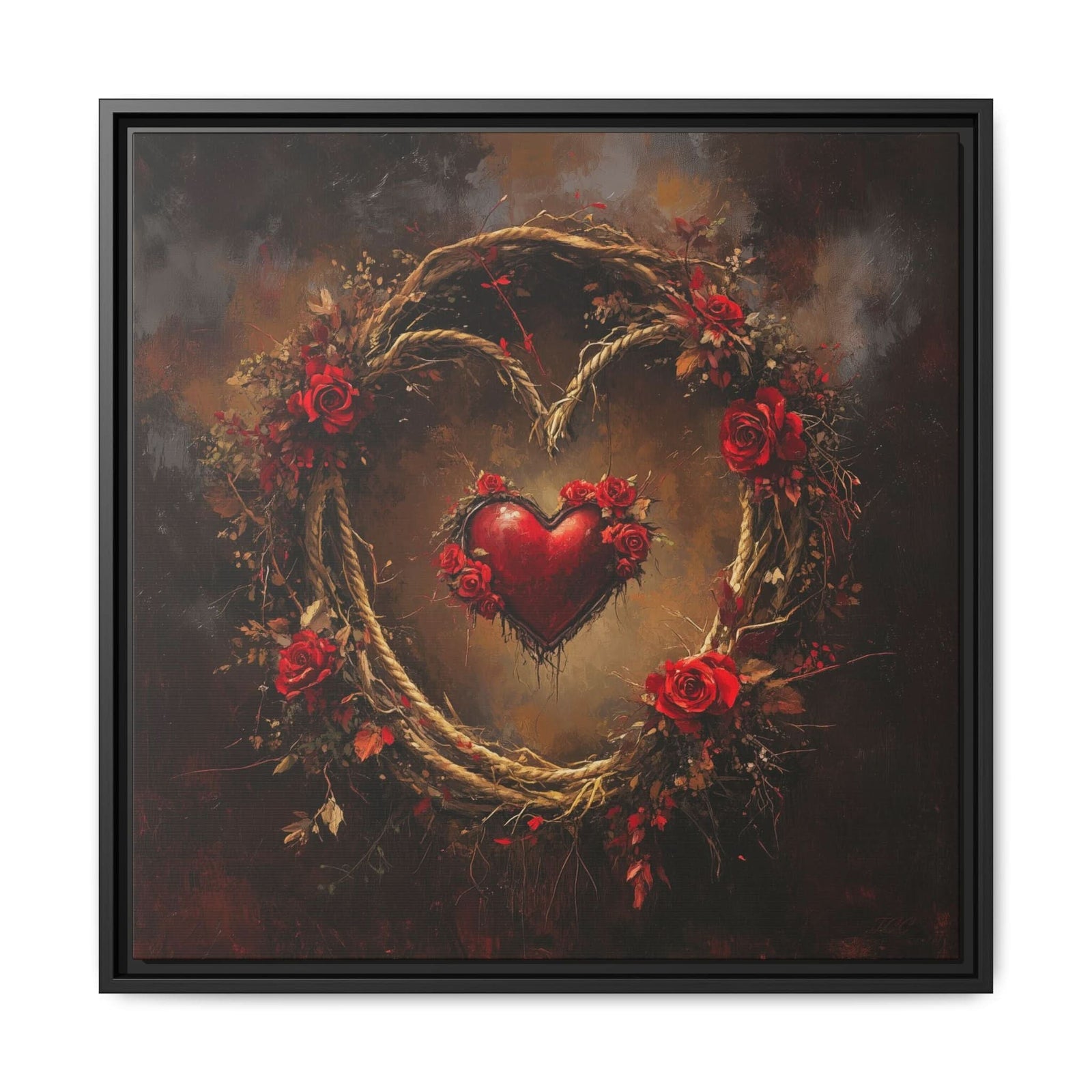 Forever, Lassoed - Canvas - Texas Cowboy Creations