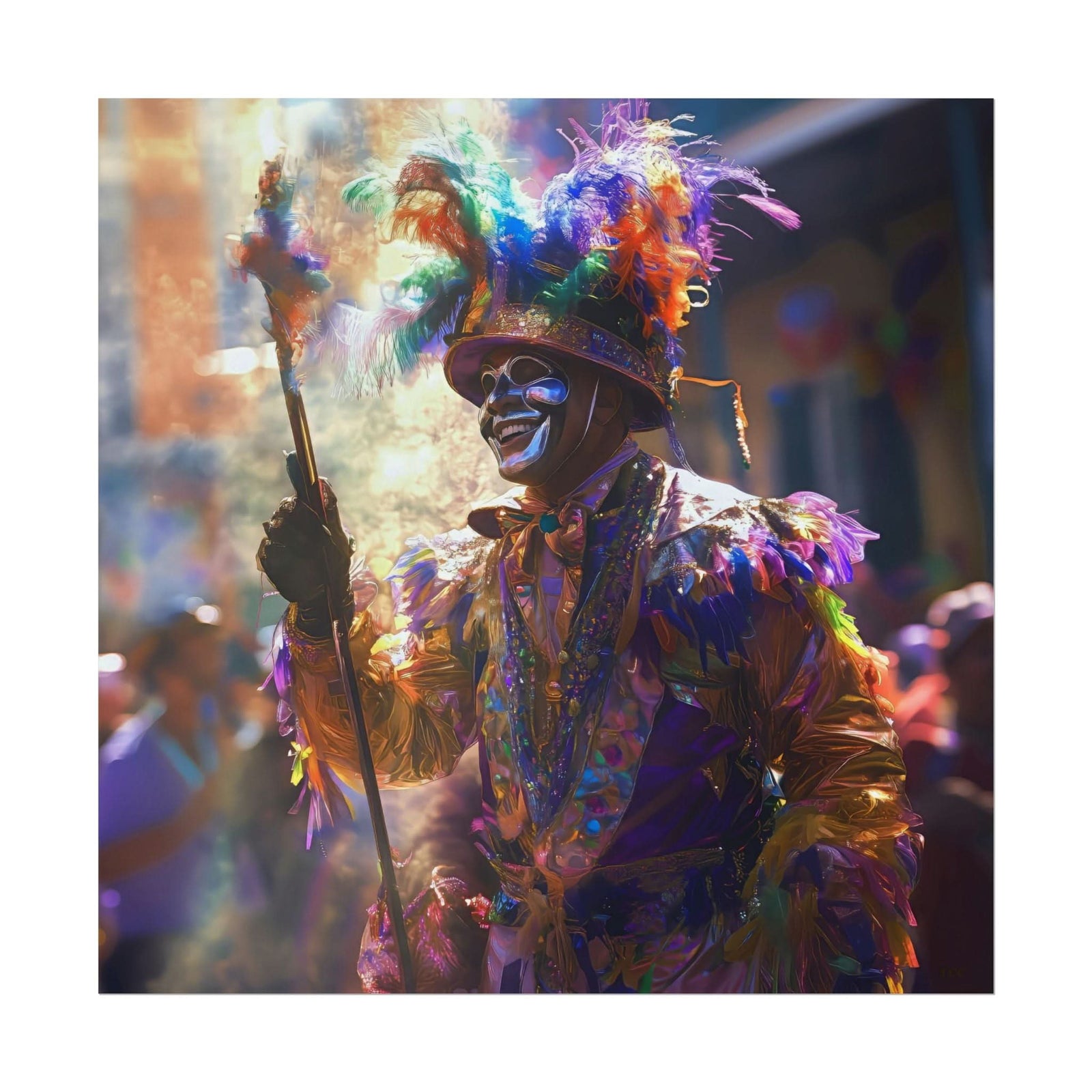 Carnival King | Fine Art Print - Poster - Texas Cowboy Creations