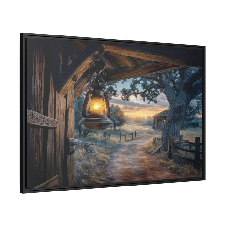 Texas Hill Country Sunset - Canvas - Texas Cowboy Creations