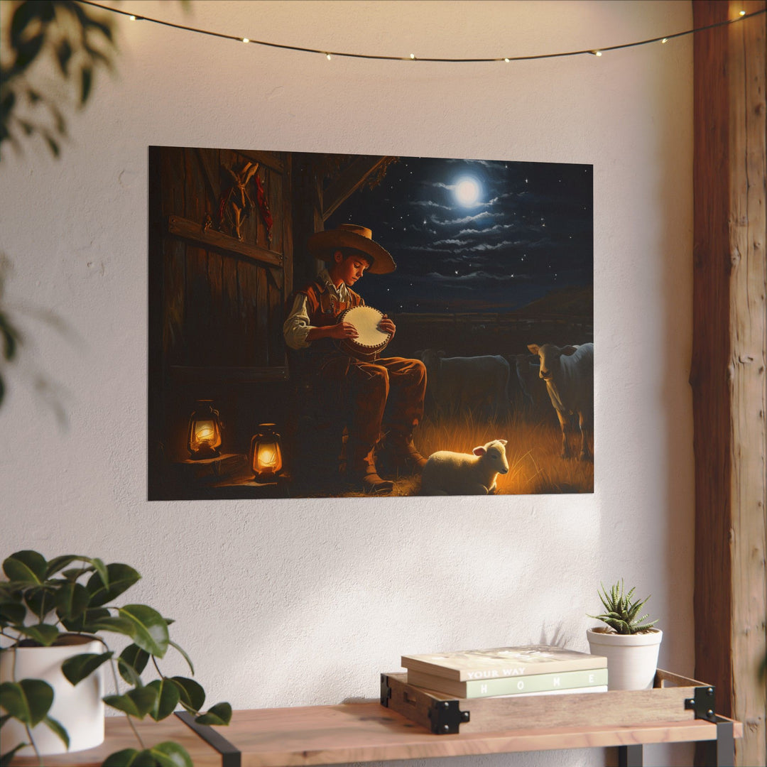 The Shepherd Boy’s Song | Christmas | Fine Art Print
