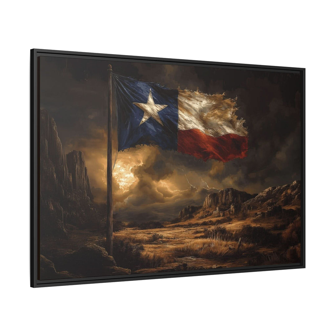 Lone Star Resilience - Canvas - Texas Cowboy Creations