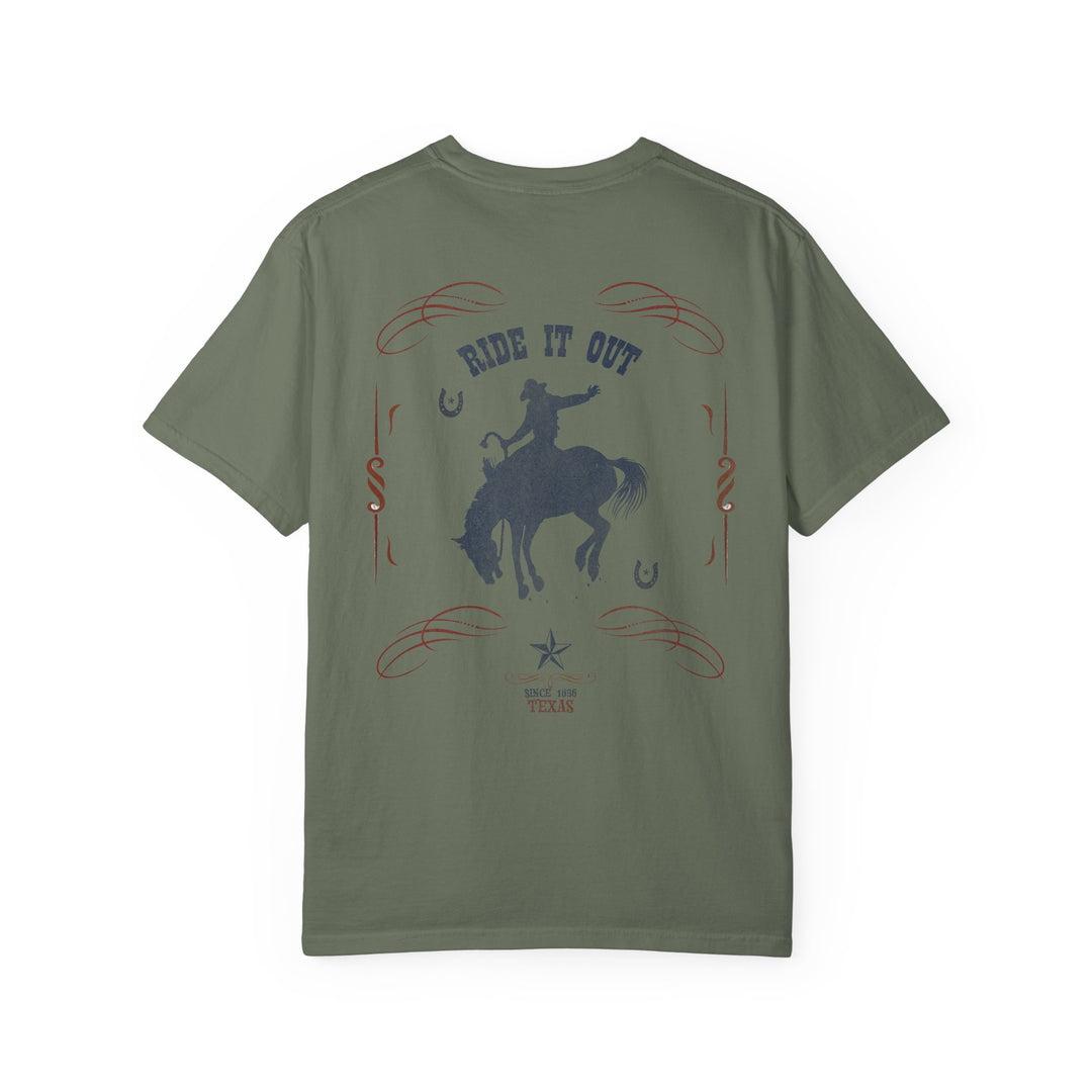 Ride It Out | Ranch & Rodeo Collection | Western Graphic Tee - Texas Cowboy Creations