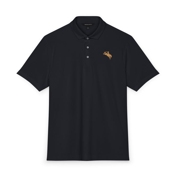 Ride It Out Polo | Gold | 8-Second Apparel