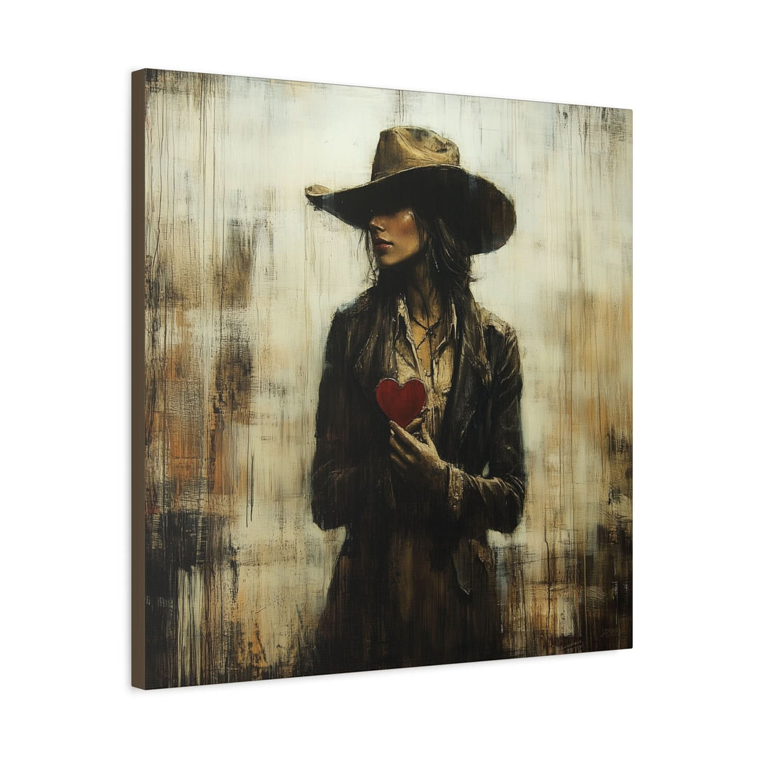 Guarded, Not Hidden - Canvas - Texas Cowboy Creations